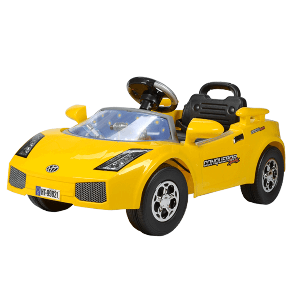 Детский электромобиль MalinaBay HT-99821 желтый