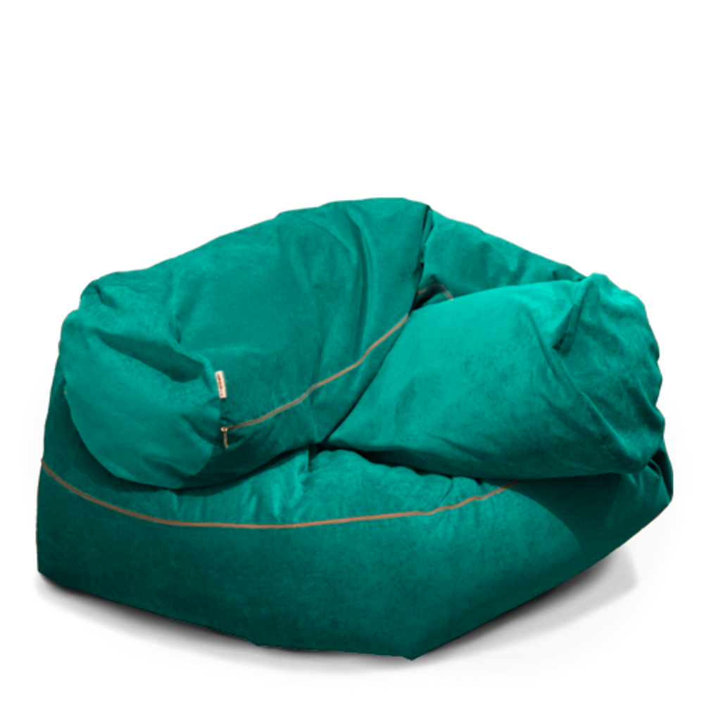 Кресло колбаса Морская волна