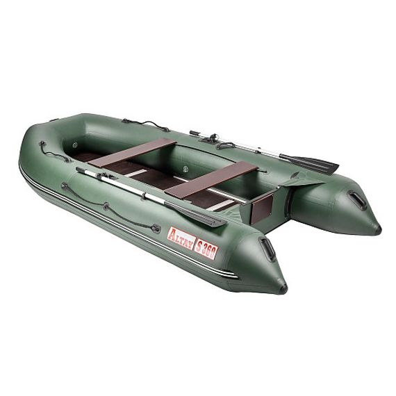 Лодка Алтай S360 зеленый Тонар