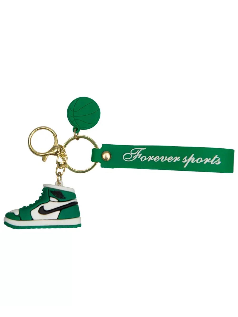 Брелок силиконовый Кроссовок Nike Jordan для ключей