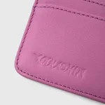 Кардхолдер Ymkashix Гладкая кожа розовый