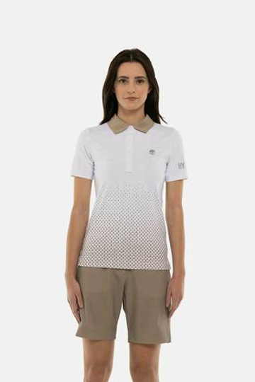 Женское поло Hydrogen GEOMETRIC DEGRADE’ TECH (GL1005)