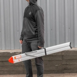 Стремянка складная алюминевая бытовая ( 3 ступени) Forsage F-TL603-3