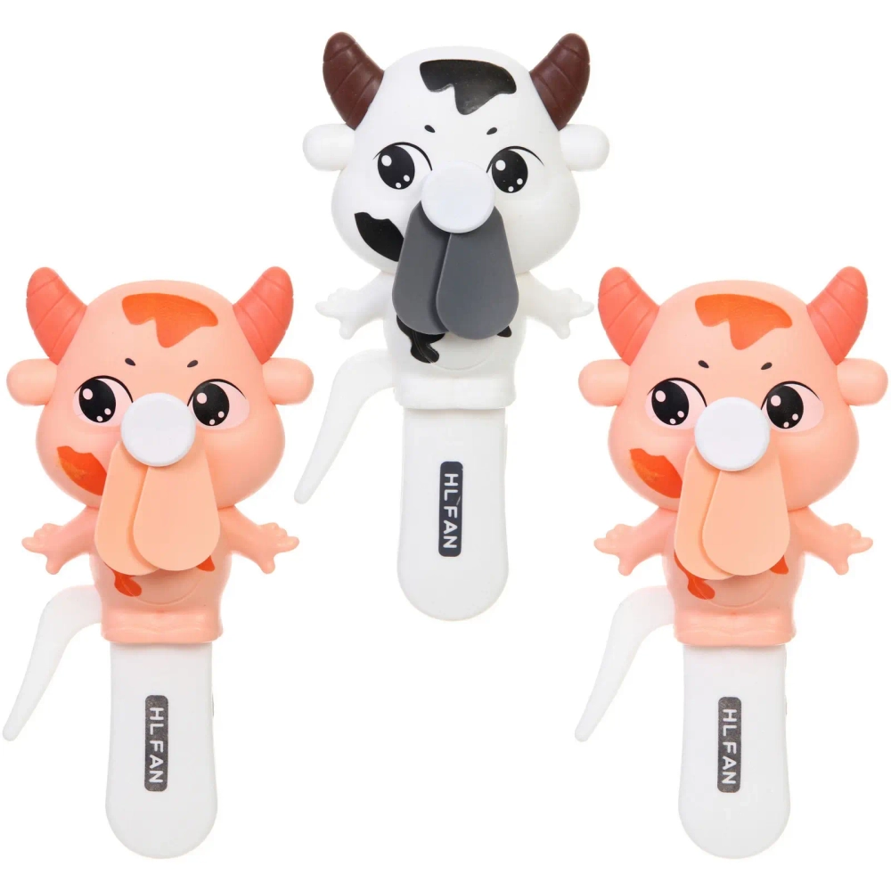 Вентилятор «Коровка» 16 см, микс