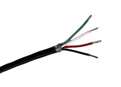 Экранированный провод 4 витые жилы в экране 24 AWGх4