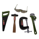 Набор инструментов "Маленький строитель" 18 предм. в пакет (арт. 1994240)