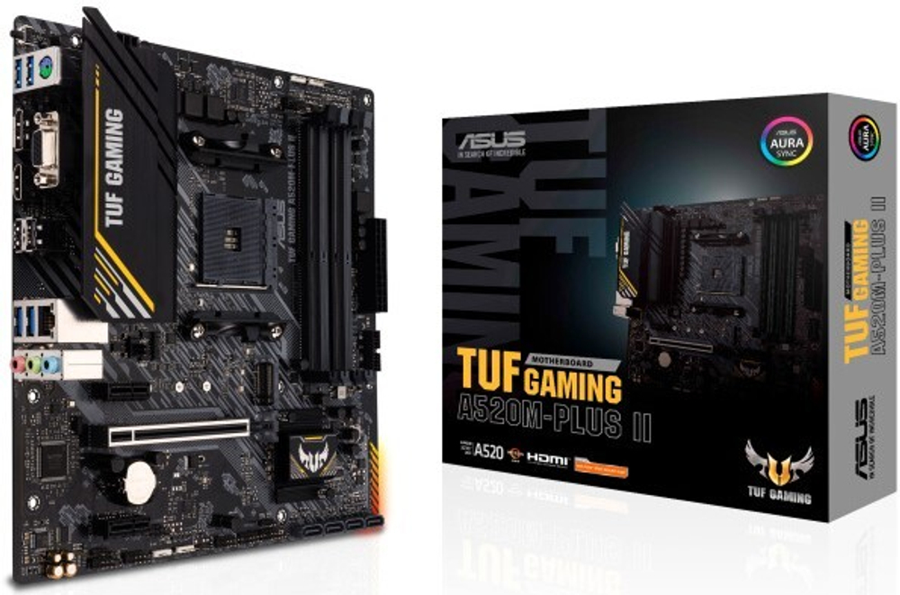 Материнская плата mATX ASUS TUF GAMING A520M-PLUS II