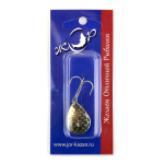 Блесна Жор "Клещ" с тройником (25мм, 7гр)