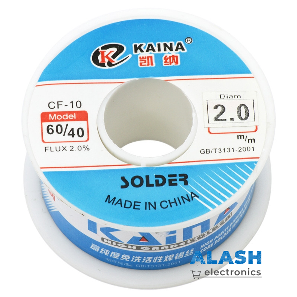 Припой KAINA 2.0 мм (450 г) с флюсом