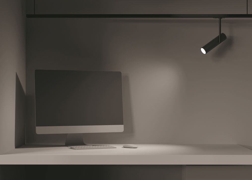 Трековый светильник Technical TR005-1-GU10-B