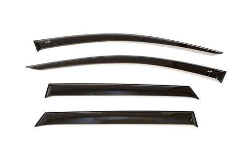 Дефлекторы боковых окон Cobra Tuning на Geely Coolray 5d 2020 широкие арт.GE11120