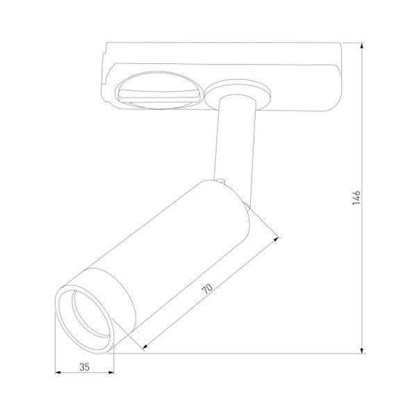 Трековый светодиодный светильник TK Lighting 4142 Tracer