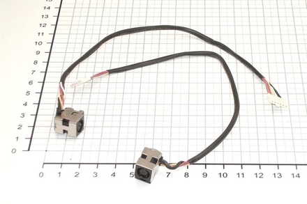 Разъем питания (536857-001) для Compaq Presario CQ71, HP Pavilion DV7-2000, DV7-3000, G71 Series (6 PIN)