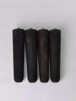 Комплект дубовых ножек и подвесов к серии Эдгар, черный дуб