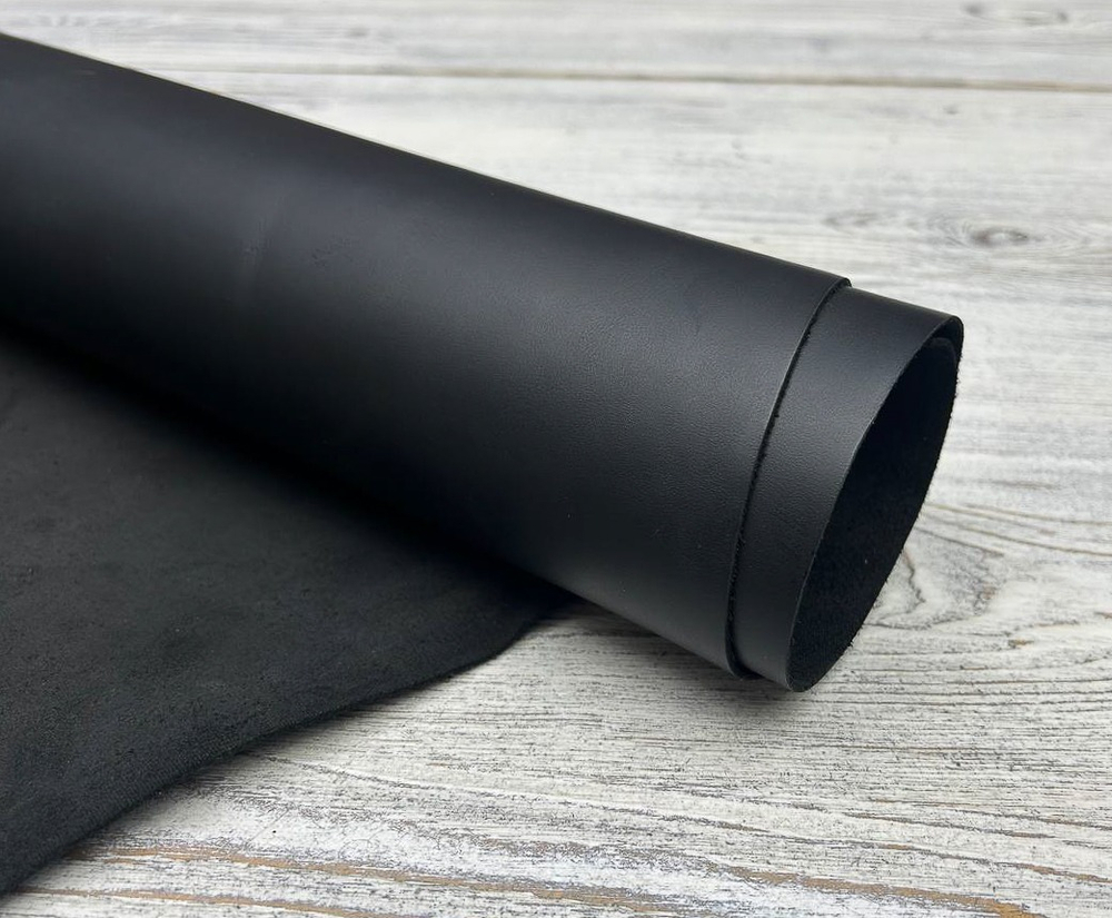 Fiora Nero Mix (1,6-1,8-2,0 мм), цв. Черный, натуральная кожа