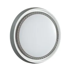 7644/ELN PALE SN 186 Светильник пластик/белый/серый LED 76Вт 3000/4000/6000К D520 IP43 CCT RAHIG