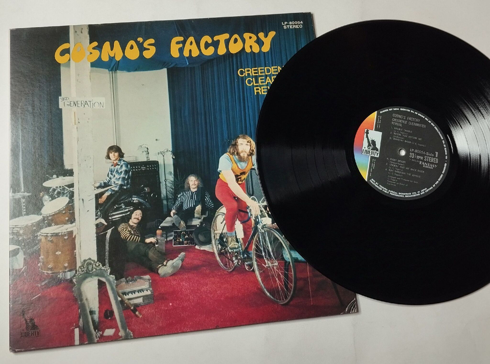 Винтажная виниловая пластинка LP Creedence Clearwater Revival Cosmo Factory (Japan 1970) (No Obi) Run Through The Jungle