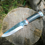 Охотничий нож НС-46А Ельник, с алюминиевыми вставками (Златоуст)