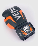 Перчатки боксерские Venum Elite Navy/Silver/Orange