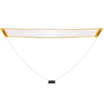 Сетка складная для игры в бадминтон, 270*150 см, оранжевый