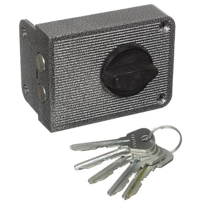 Замок накладной дверной, Зенит, 3Н1-3, 00-00000630, серебро