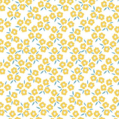 Узор из мелких цветочков, мильфлер