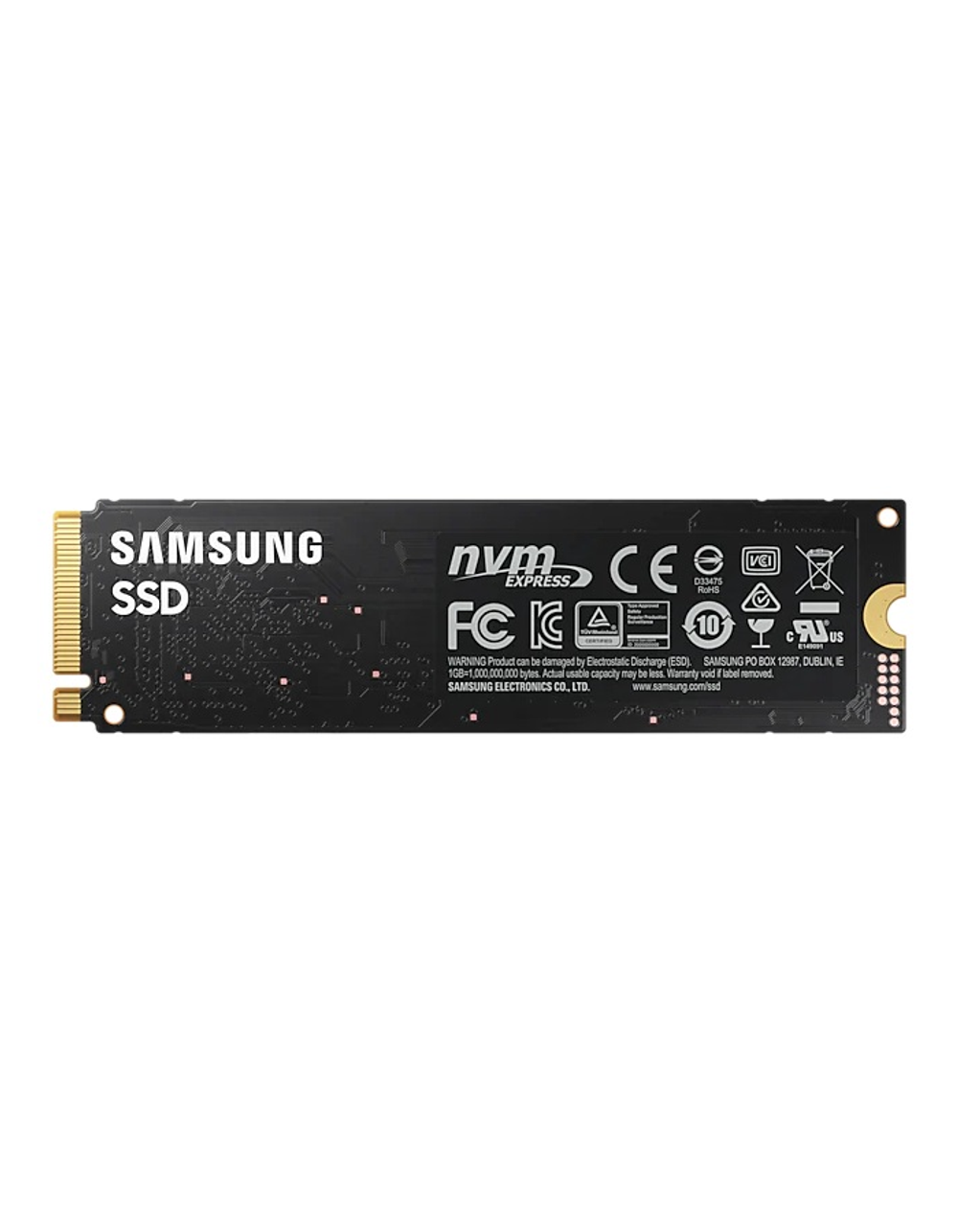 SSD M.2 (PCI-E NVMe) 1Tb (1024GB) Samsung 980 (R3500/W3000MB/s) (MZ-V8V1T0BW) 1year