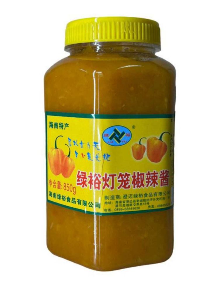 Соус Lizun Yellow lantern chilli,850 г