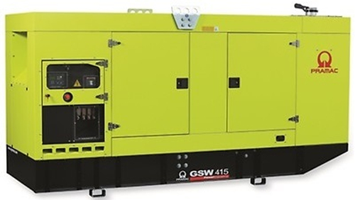 Дизельный генератор Pramac GSW 415 P в кожухе с АВР