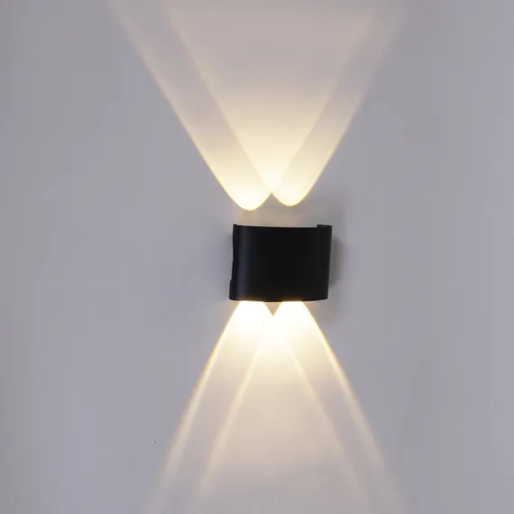 86832-9.2-004KT LED4*1W BK светильник настенный