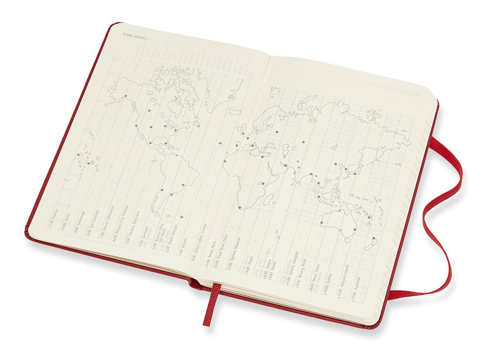 Еженедельник Moleskine Classic Weekly Pocket 90x140 мм (DHF212WN2)