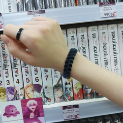 Плетёный браслет "Genshin Impact / Геншин - Шэнь Хэ"