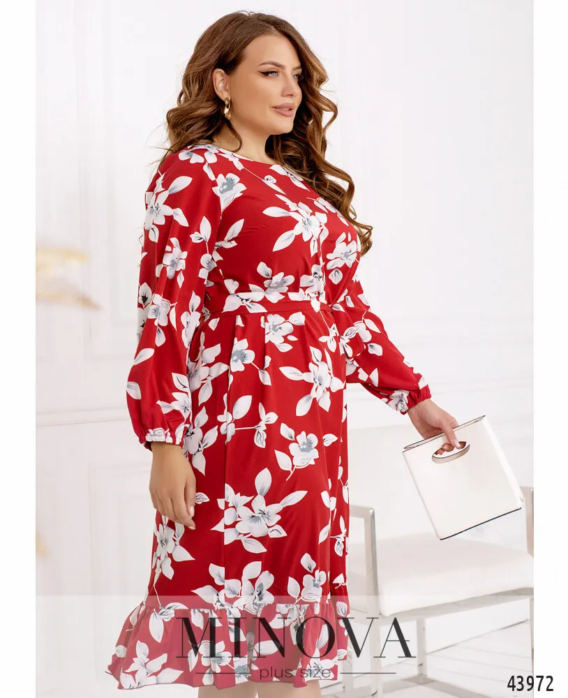 Платье 2232-красный Minova
