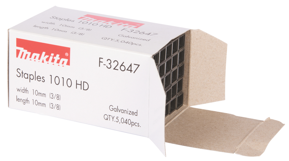 Скобы Makita 10x10 мм F-32647