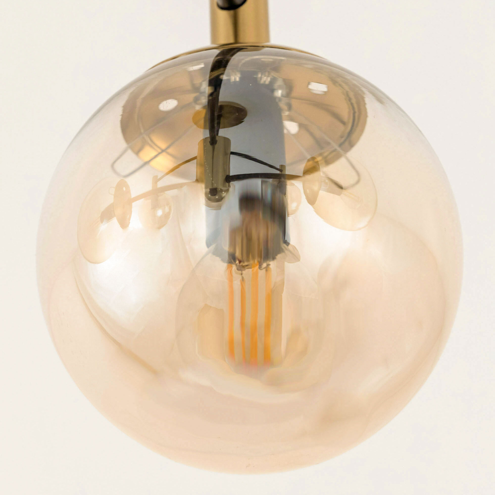 Citilux Шарлиз CL143163 Люстра на штанге Бронза