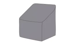 Защитный чехол на кресло Канны 71×74×69 см, цвет серый