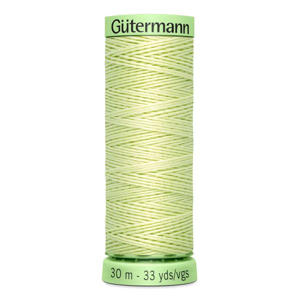 Нитки отделочные Gutermann Top Stitch 30 (30 метров), 5 кат. | 292 бледно-лимонный