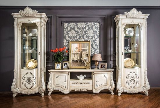 Тумба-ТВ МАРСЕЛЛА корень ясеня глянец