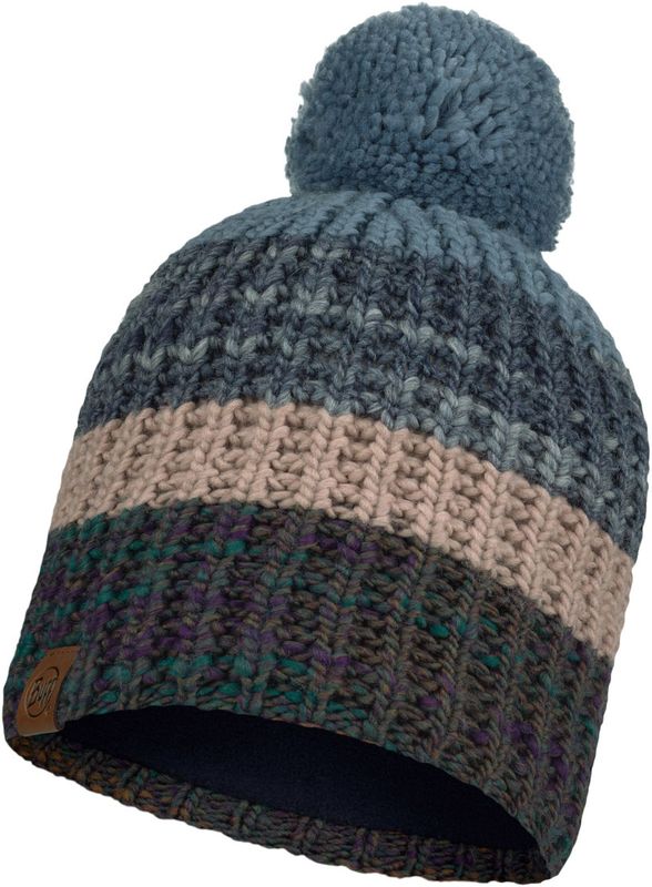 Шапка вязаная с флисом Buff Hat Knitted Polar Alina Blue Фото 1