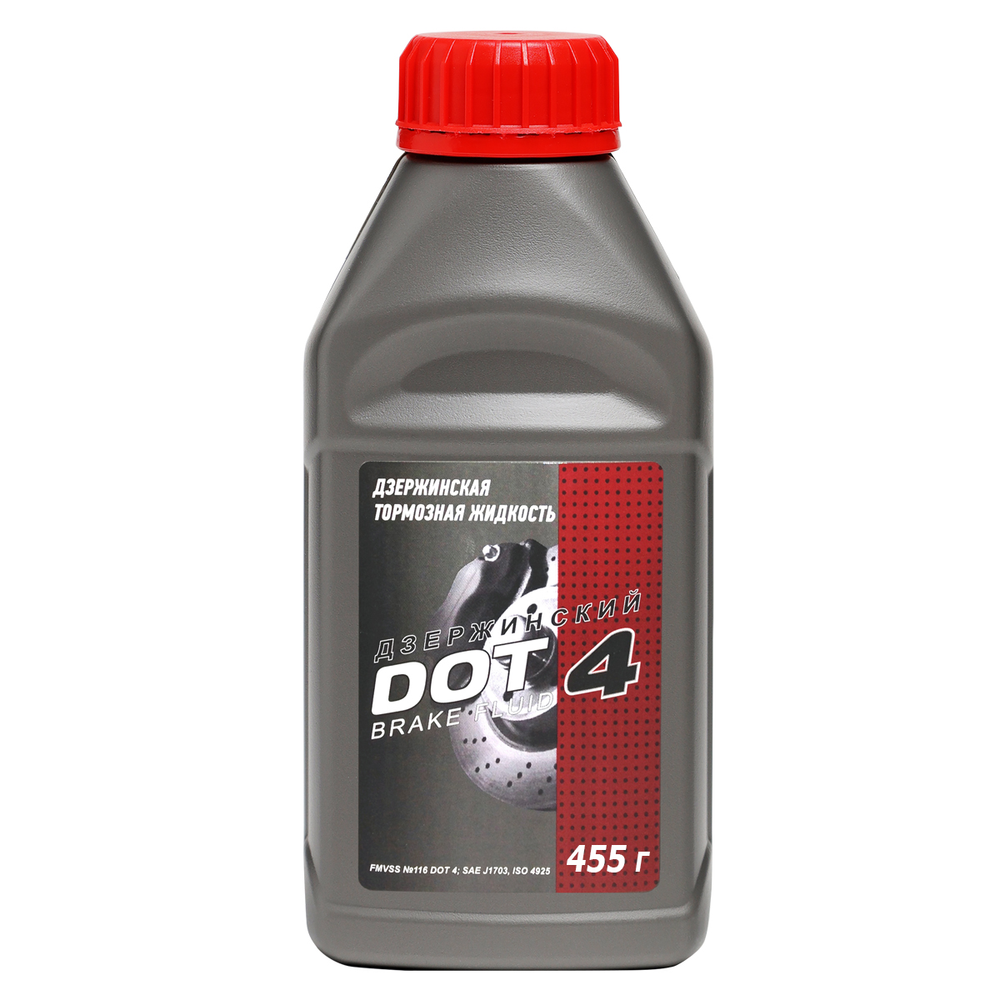 Тормозная жидкость Дзержинский DOT-4, 455 г