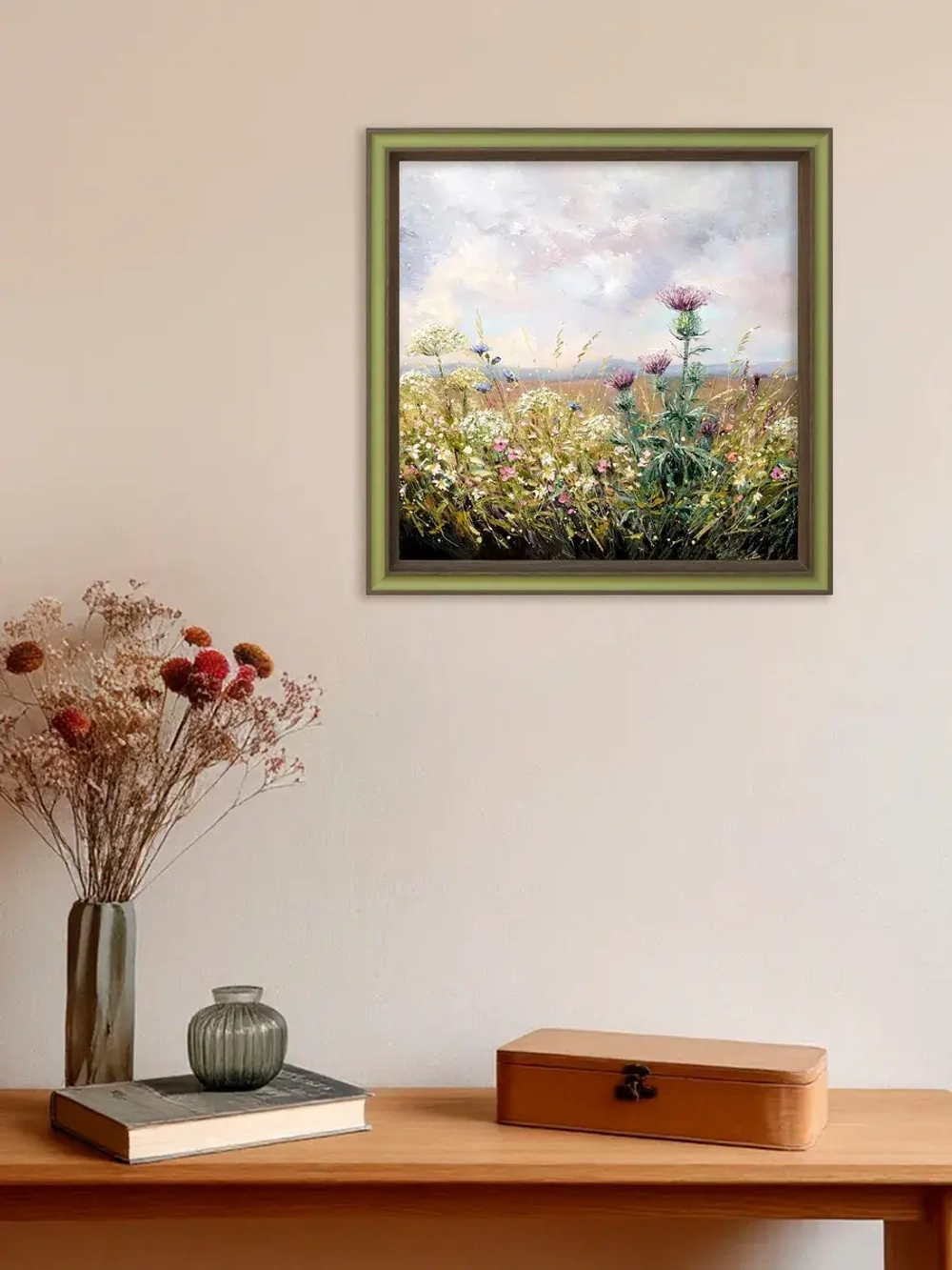 Картина на стену интерьерная на холсте 33х33 см