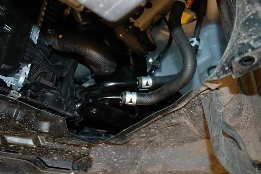 Защита картера и КПП Sheriff для Mazda 3 I (BK) 2003-2009 арт.12.1210