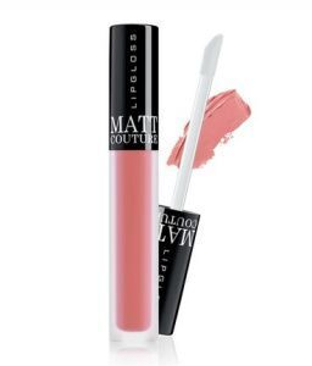 BelorDesign Блеск для губ MATT COUTURE тон 058 розовый персик