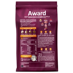 Award sterilized сухой корм для взрослых стерилизованных кошек, с индейкой, курицей, клюквой и цикорием - 1,5 кг