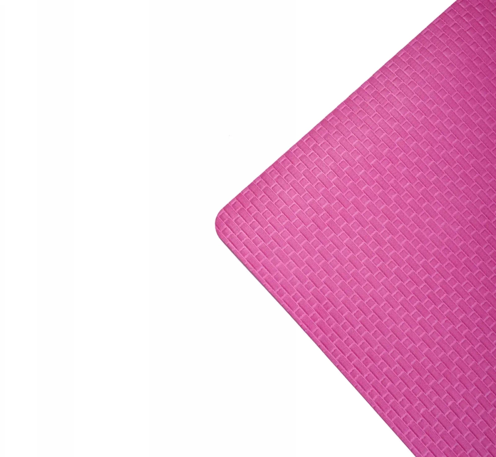 Коврик для йоги 7 мм 61х183 см «Легкость», розовый