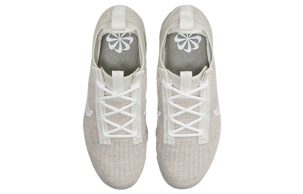 Кроссовки Nike Vapormax Flyknit 2021 "Oatmeal Tan" (Женская размерная сетка)