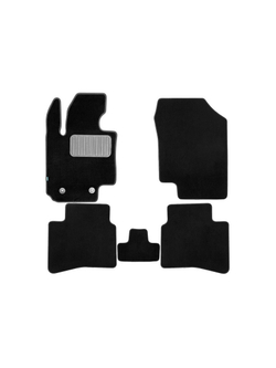 Коврики в салон для JAC JS4 2022- внедорожник , 5шт. (текстиль) KLEVER0512600222110KH