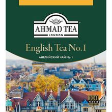 Чай черный Ahmad tea English tea No.1 в пакетиках, 100 шт