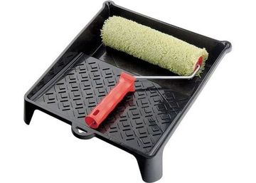 Набор:валик ПОЛИАКРИЛ для фасадных работ, 180мм, ворс 18мм, D36мм, кювета 260*320мм Matrix 84406