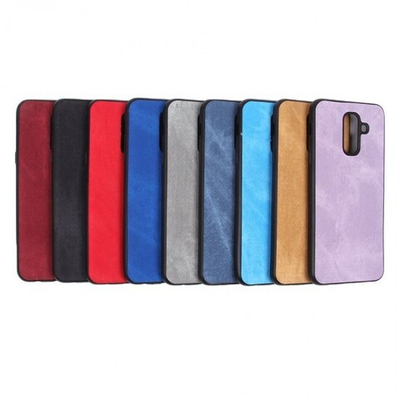 Чехол текстильный для Samsung Galaxy A6+ (2018), 010817 Серый